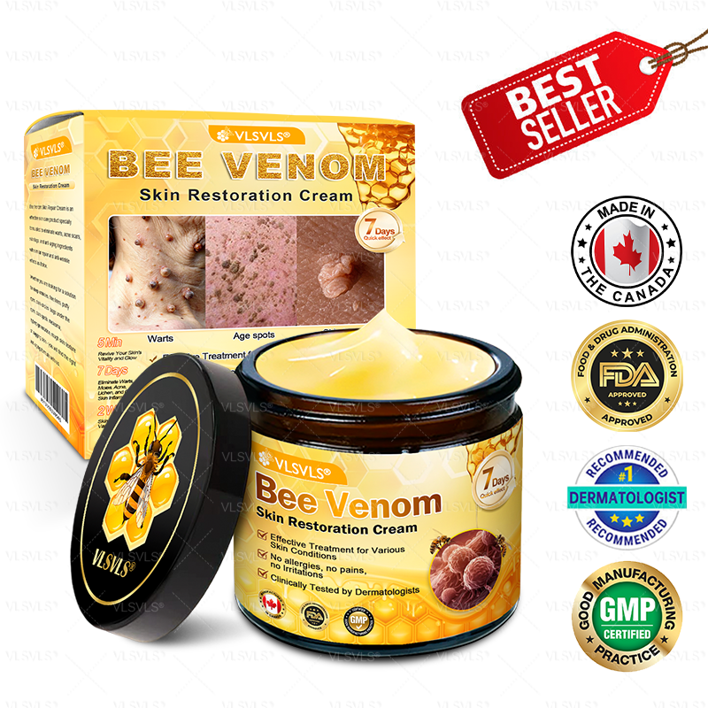 🗽🌟🗽Made and Shipped from Canada ✨ VLSVLS® Bee Venom Skin Restoration Cream 🔥 LAST DAY 80% OFF (Copy)