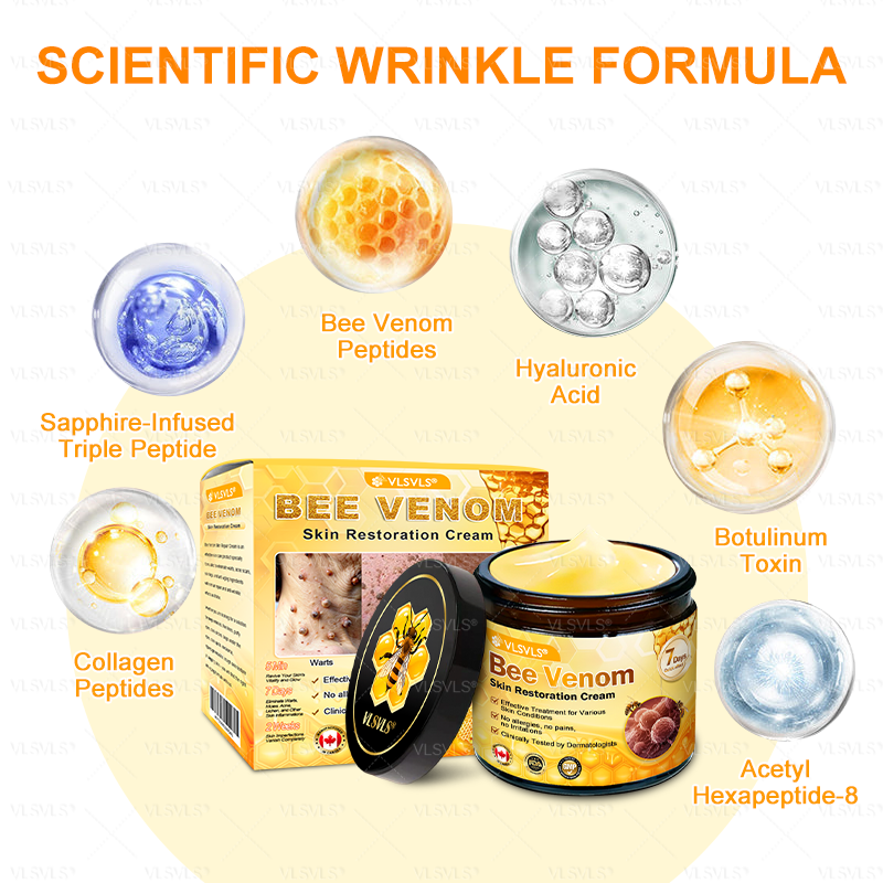 🗽🌟🗽Made and Shipped from Canada ✨ VLSVLS® Bee Venom Skin Restoration Cream 🔥 LAST DAY 80% OFF (Copy)